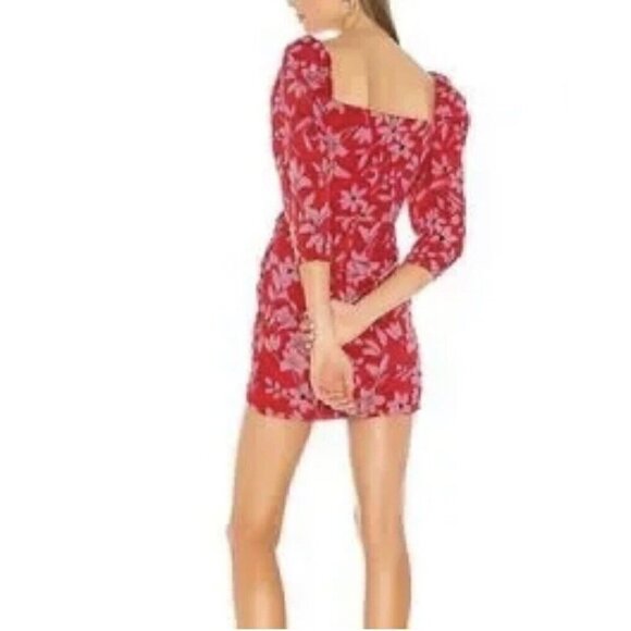 CAMILA COELHO Lidia Dress Pink Flora S 1014 - Picture 2 of 8